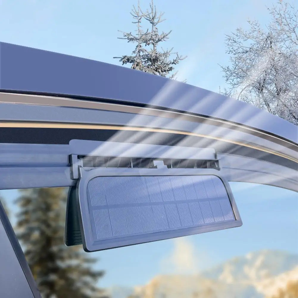 PiepelMos Solar Car Fan Window Auto Ventilation Exhaust Cooling Fan