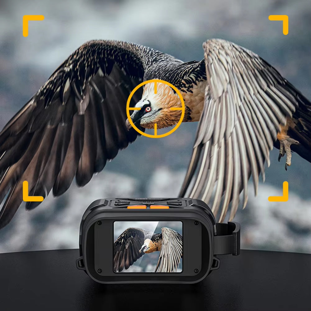 PossNiox Night Vision Binoculars 800m Range Military-Grade Infrared 10X Zoom HD Recording
