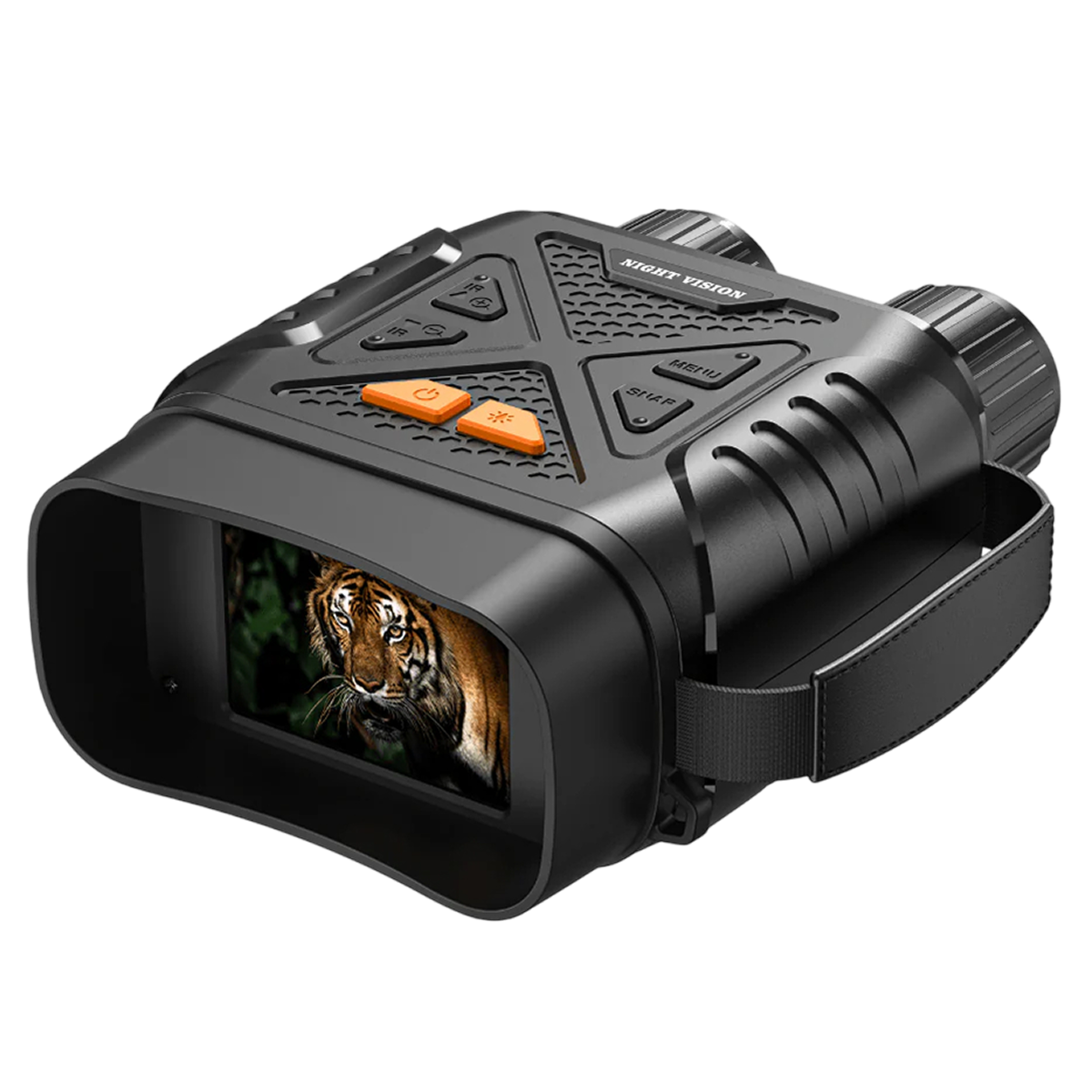 PossNiox Night Vision Binoculars 800m Range Military-Grade Infrared 10X Zoom HD Recording