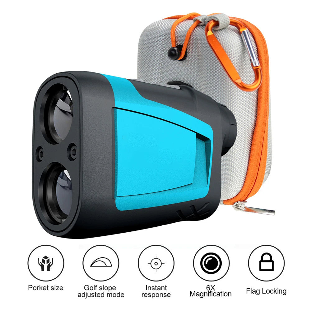 RafixKira High-Precision Golf Rangefinder with 6X Magnification, Advanced Slope Compensation and Instant Flag Lock Technology
