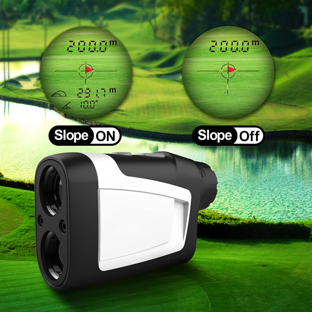 RafixKira High-Precision Golf Rangefinder with 6X Magnification, Advanced Slope Compensation and Instant Flag Lock Technology