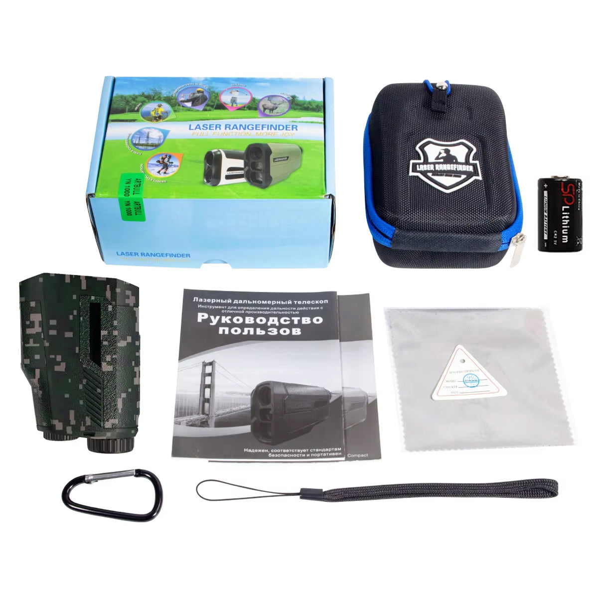 1000m Hunting Rangefinder with Slope Compensation & Flagpole Lock