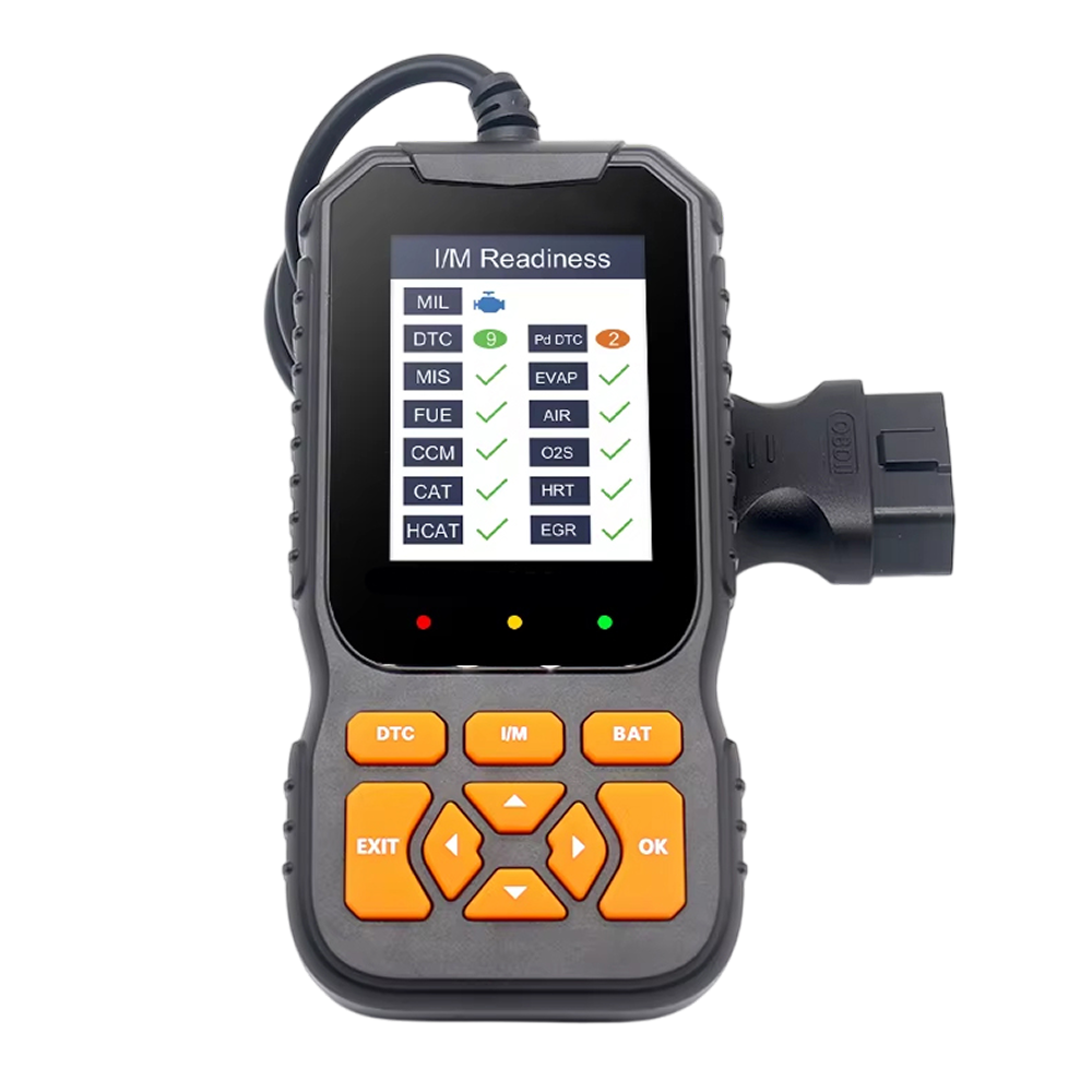 ScanMinix OBD2 Car Code Reader Diagnostic Scan Tool with Engine Fault Library and Battery Voltage Tester
