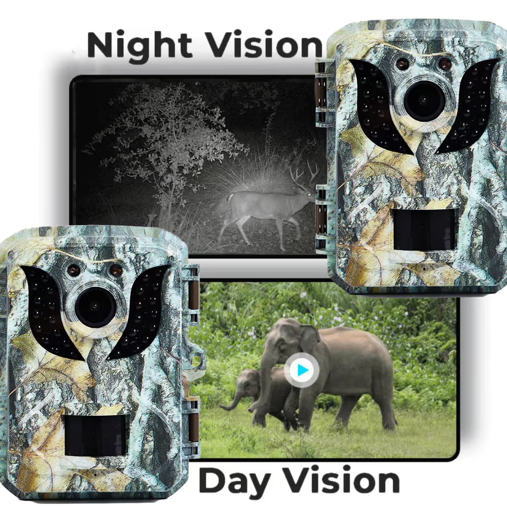 ScoxeCam 16MP Trail Camera 940nm No-Glow Stealth IR 0.2s Trigger IP66 Waterproof