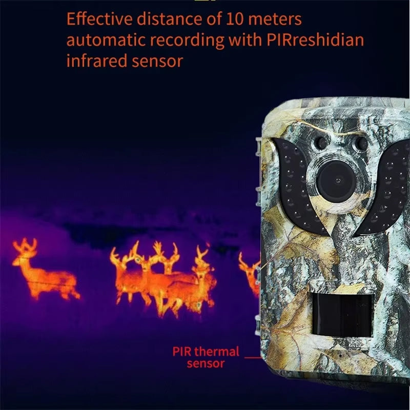 ScoxeCam 16MP Trail Camera 940nm No-Glow Stealth IR 0.2s Trigger IP66 Waterproof