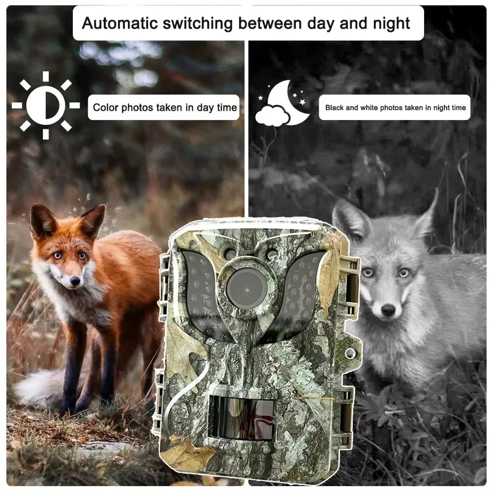 ScoxeCam 16MP Trail Camera 940nm No-Glow Stealth IR 0.2s Trigger IP66 Waterproof