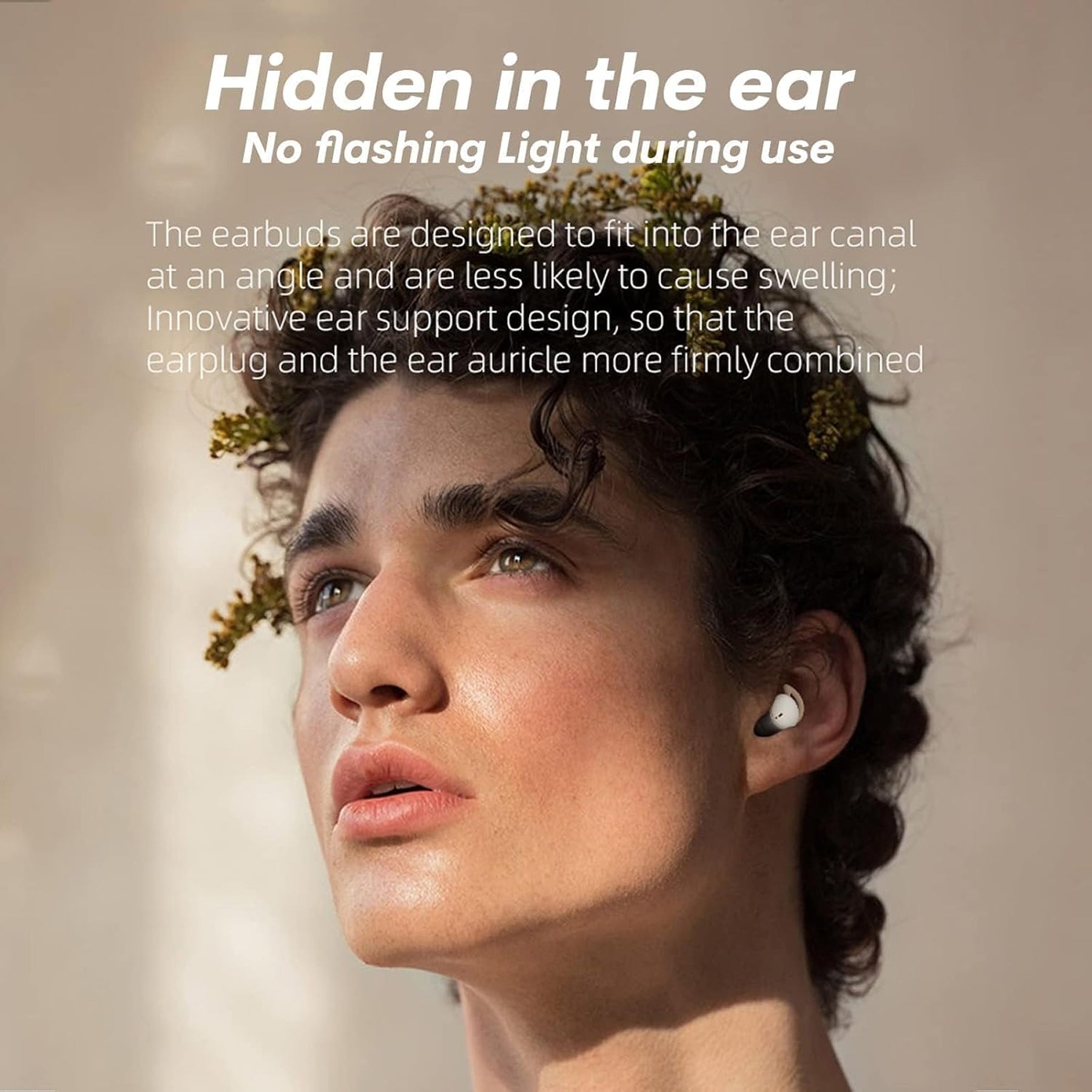 SomnusPil V3 Sleep Earbuds - Ultra-Lightweight 2.3g Invisible Bluetooth 5.3 Sleeping Headphones with 28H Battery