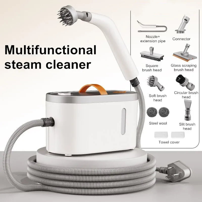 StemClix Steam Cleaner 1200W High-Temperature Sanitizer with 750ml Tank & Attachments