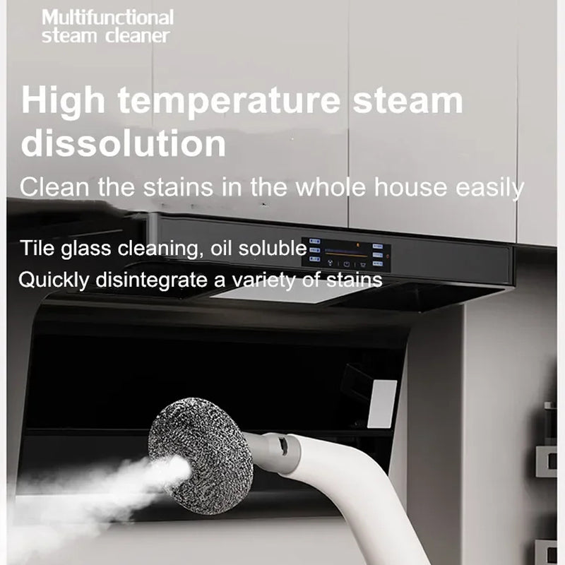 StemClix Steam Cleaner 1200W High-Temperature Sanitizer with 750ml Tank & Attachments
