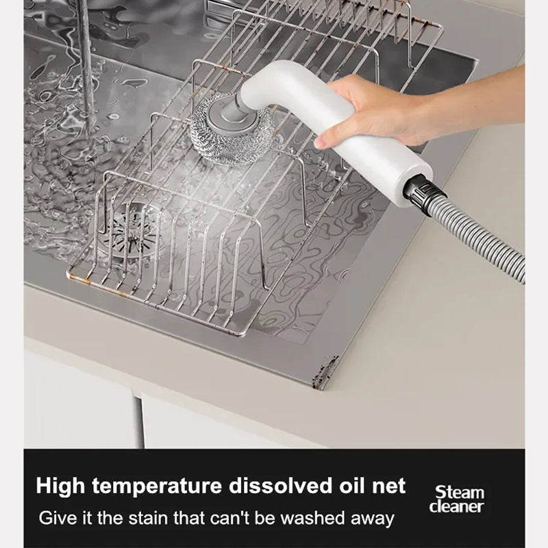 StemClix Steam Cleaner 1200W High-Temperature Sanitizer with 750ml Tank & Attachments