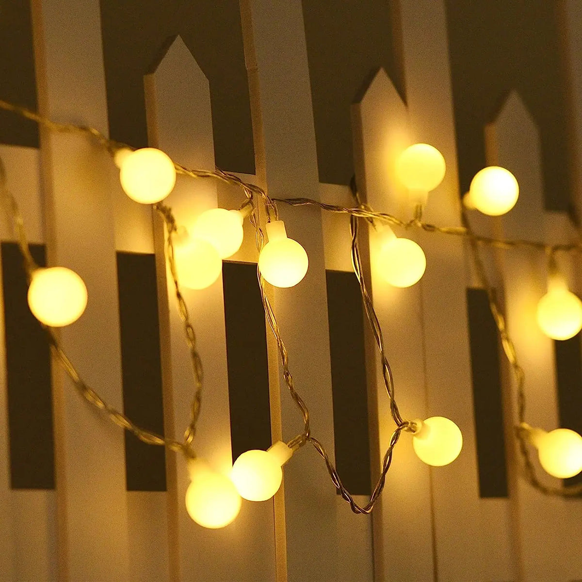 StrixLomi LED String Lights with Shatterproof PVC Shell, USB and Battery