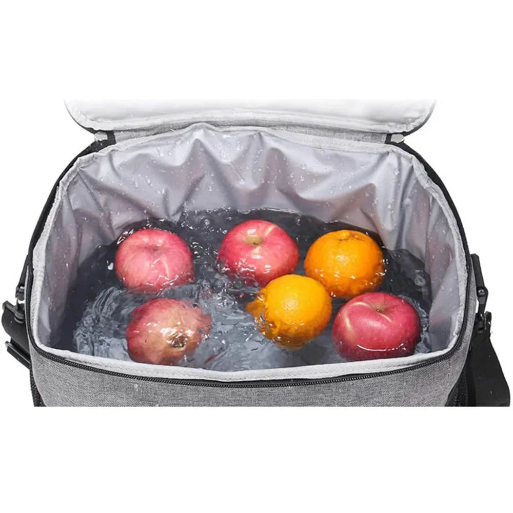 TobeVelst 35L Collapsible Cooler Space Saving Flat Folding Portable Bag