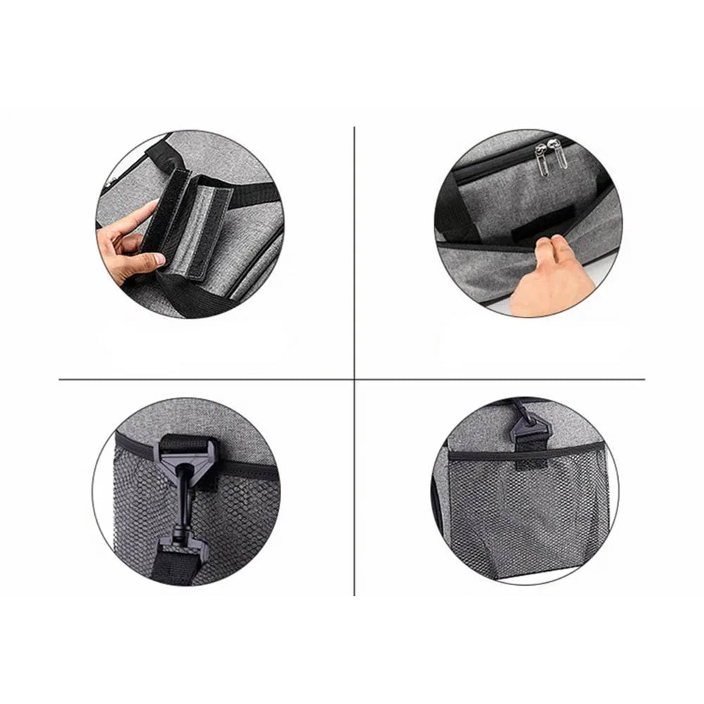 TobeVelst 35L Collapsible Cooler Space Saving Flat Folding Portable Bag