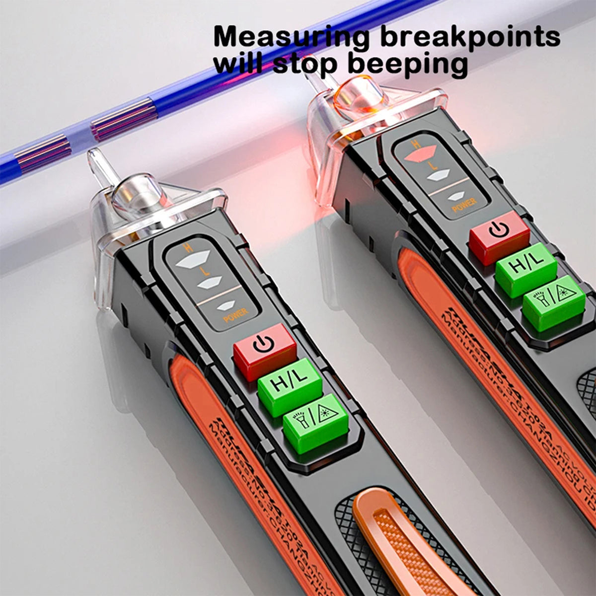 Non Contact Voltage Tester Pen 12V-1000V AC Circuit Detector with LED Flashlight ValixRima