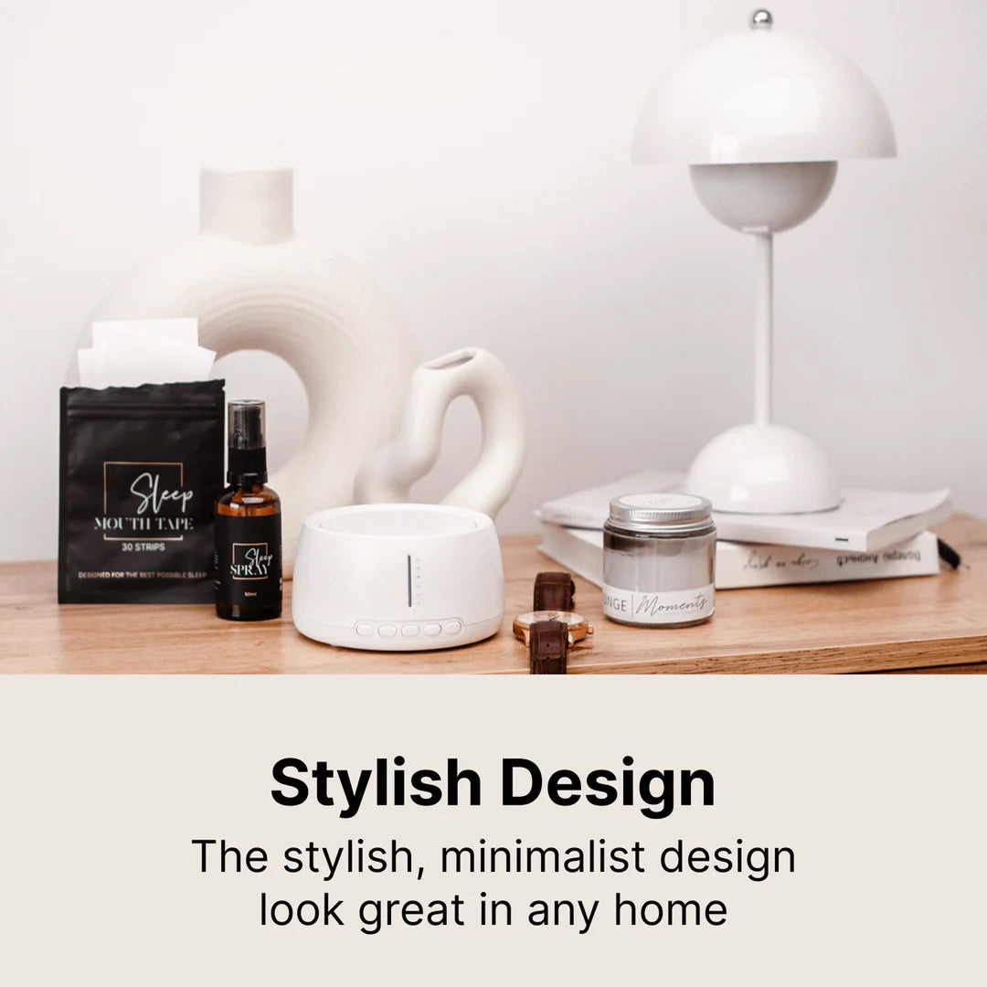 ViWhimix Sleep Sound Machine - 30 High-Fidelity Non-Looping Sounds, 36 Volume Levels, White Noise Machine