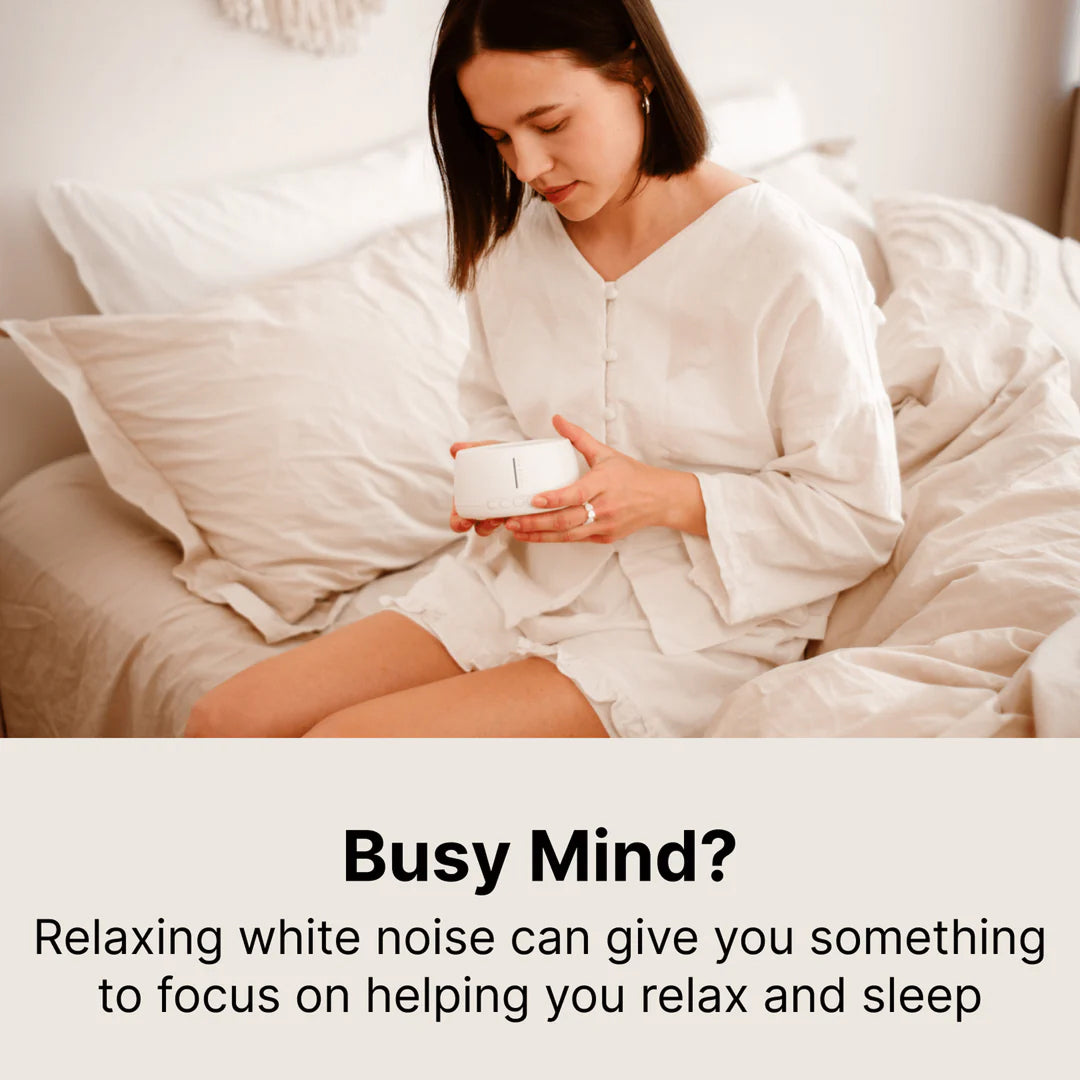 ViWhimix Sleep Sound Machine - 30 High-Fidelity Non-Looping Sounds, 36 Volume Levels, White Noise Machine