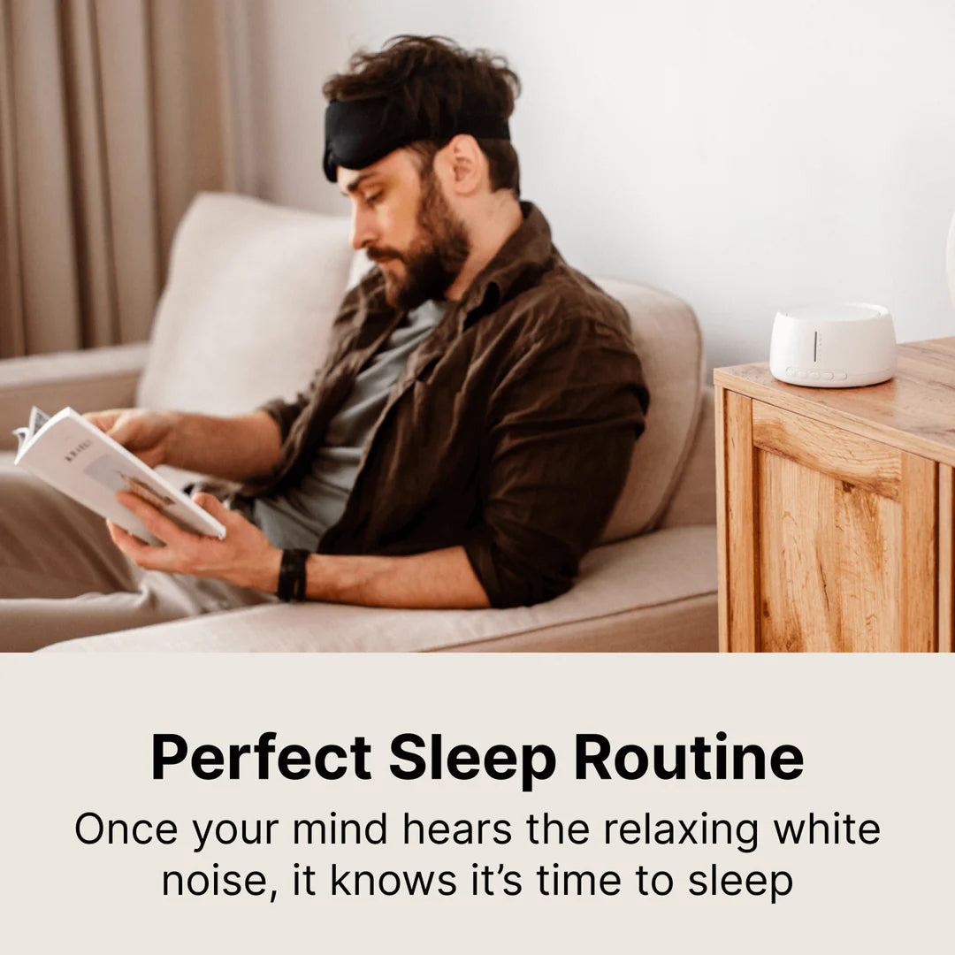 ViWhimix Sleep Sound Machine - 30 High-Fidelity Non-Looping Sounds, 36 Volume Levels, White Noise Machine