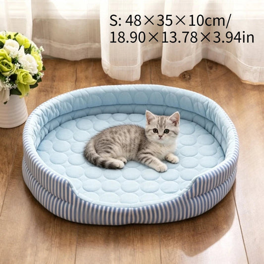 WelRigno Cooling Dog Bed Pressure Relief Breathable Pet Mat