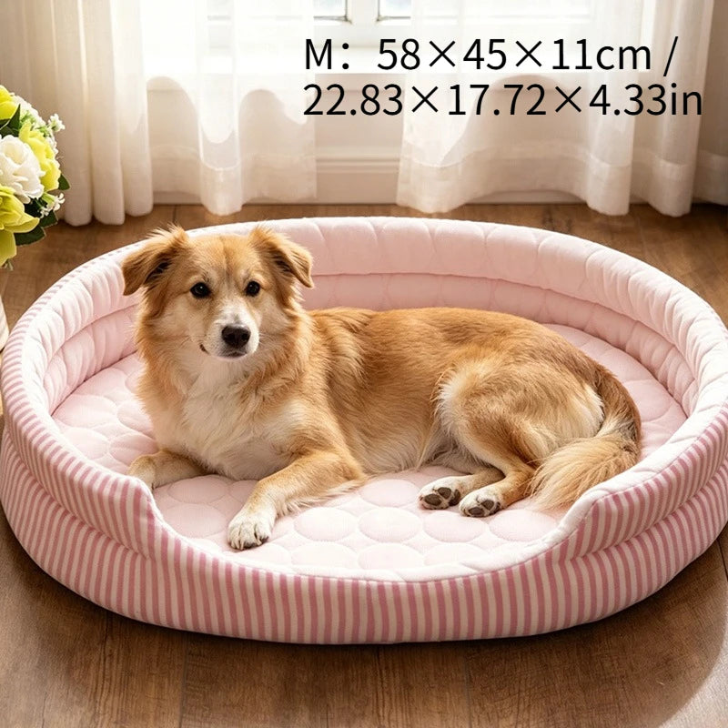 WelRigno Cooling Dog Bed Pressure Relief Breathable Pet Mat