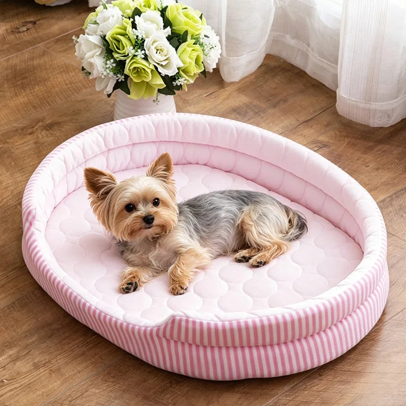 WelRigno Cooling Dog Bed Pressure Relief Breathable Pet Mat