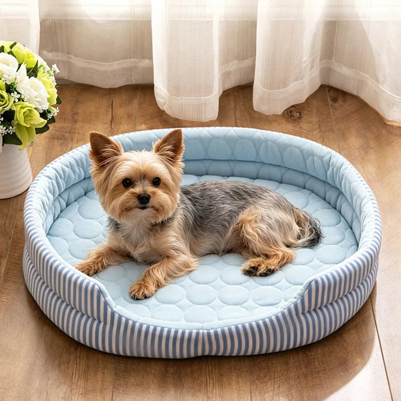 WelRigno Cooling Dog Bed Pressure Relief Breathable Pet Mat