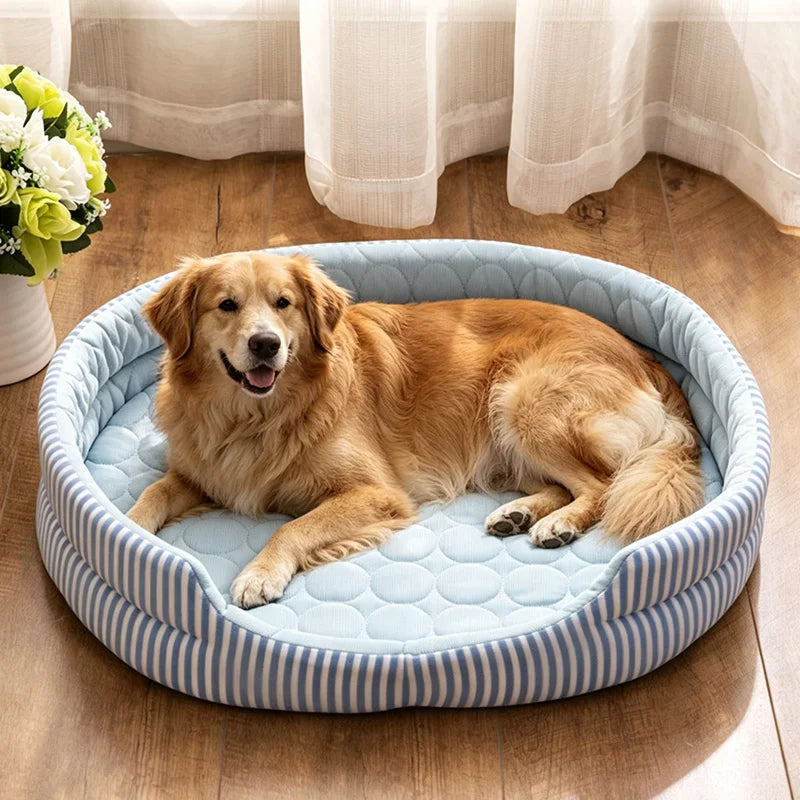 WelRigno Cooling Dog Bed Pressure Relief Breathable Pet Mat