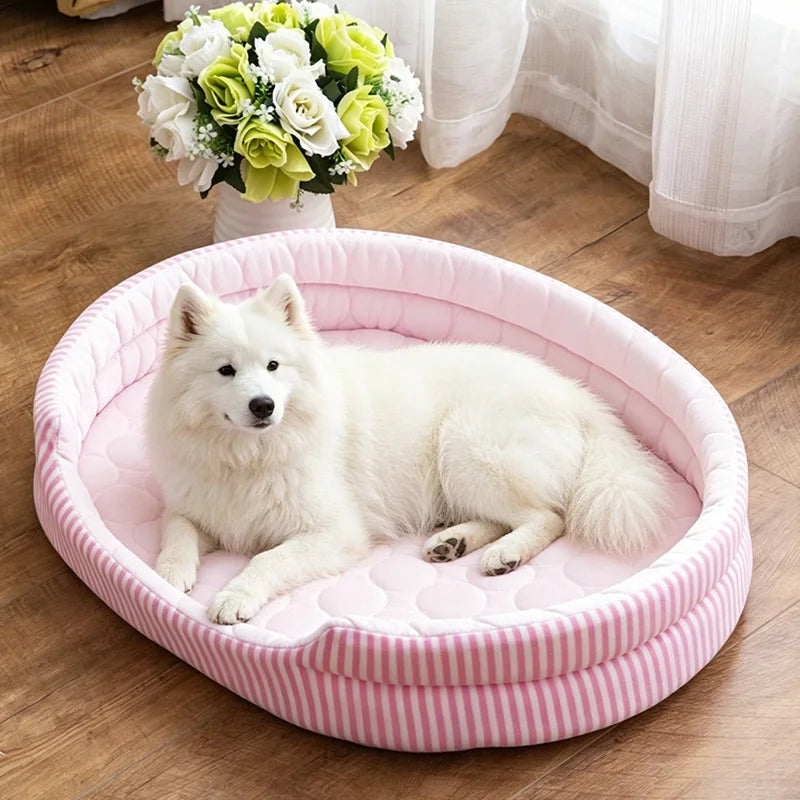 WelRigno Cooling Dog Bed Pressure Relief Breathable Pet Mat