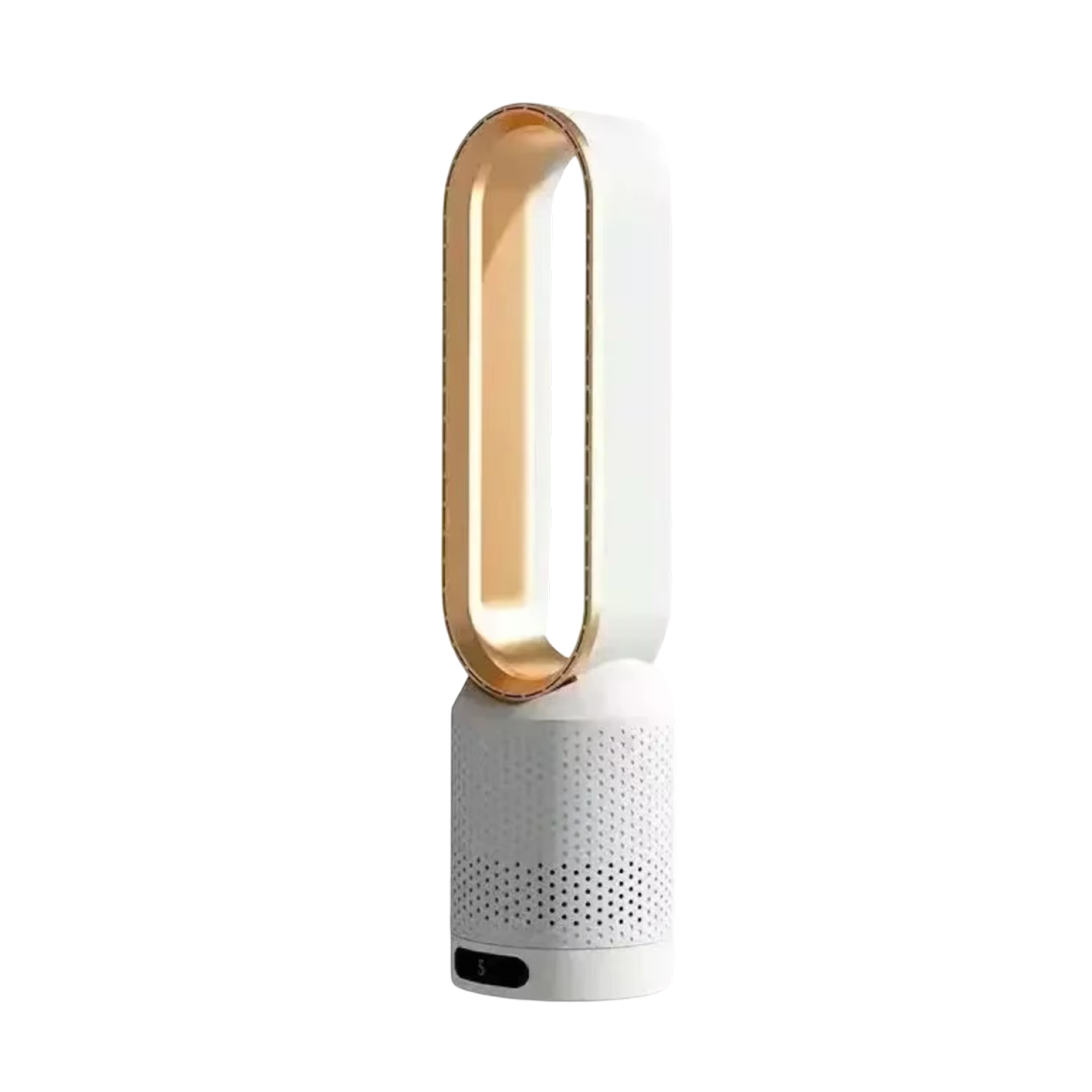 WhisParu Quiet Bladeless Tower Fan with Air Purification