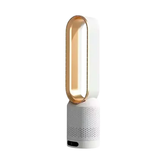 WhisParu Quiet Bladeless Tower Fan with Air Purification