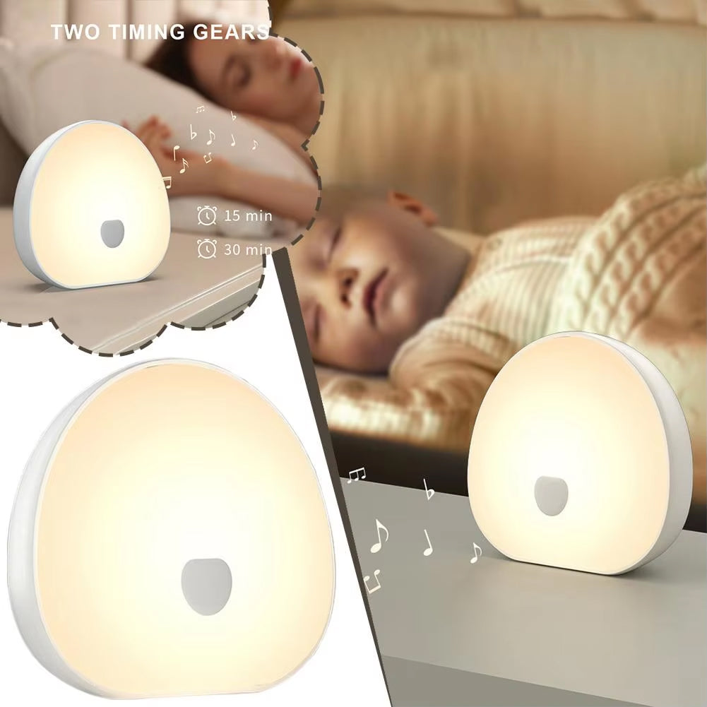 WixPowi Smart Baby White Noise Machine with RGB Infinite Dimming, 30-Hour High-Endurance Battery and 10 Premium Sleep Tracks