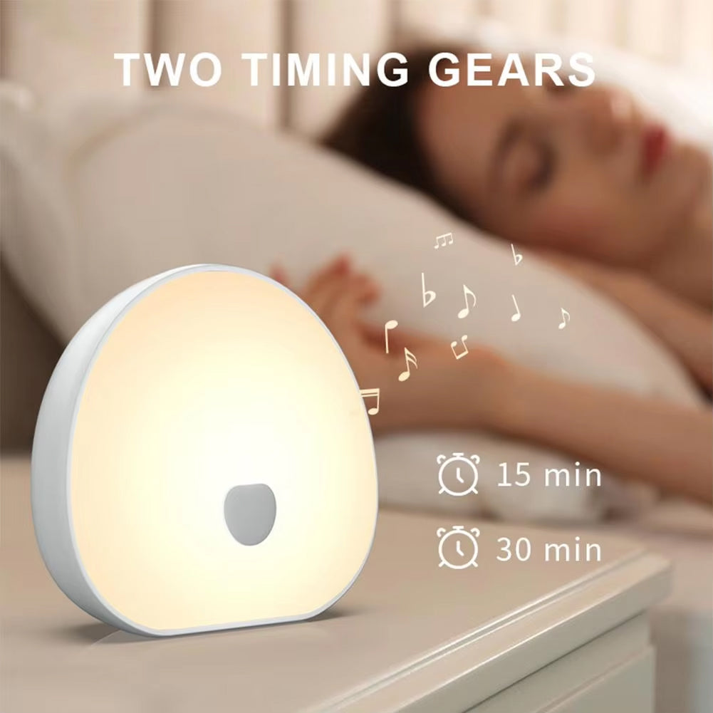 WixPowi Smart Baby White Noise Machine with RGB Infinite Dimming, 30-Hour High-Endurance Battery and 10 Premium Sleep Tracks