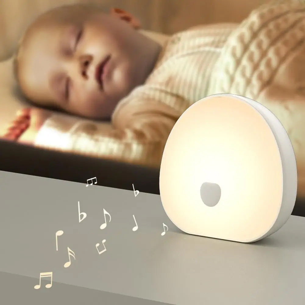WixPowi Smart Baby White Noise Machine with RGB Infinite Dimming, 30-Hour High-Endurance Battery and 10 Premium Sleep Tracks