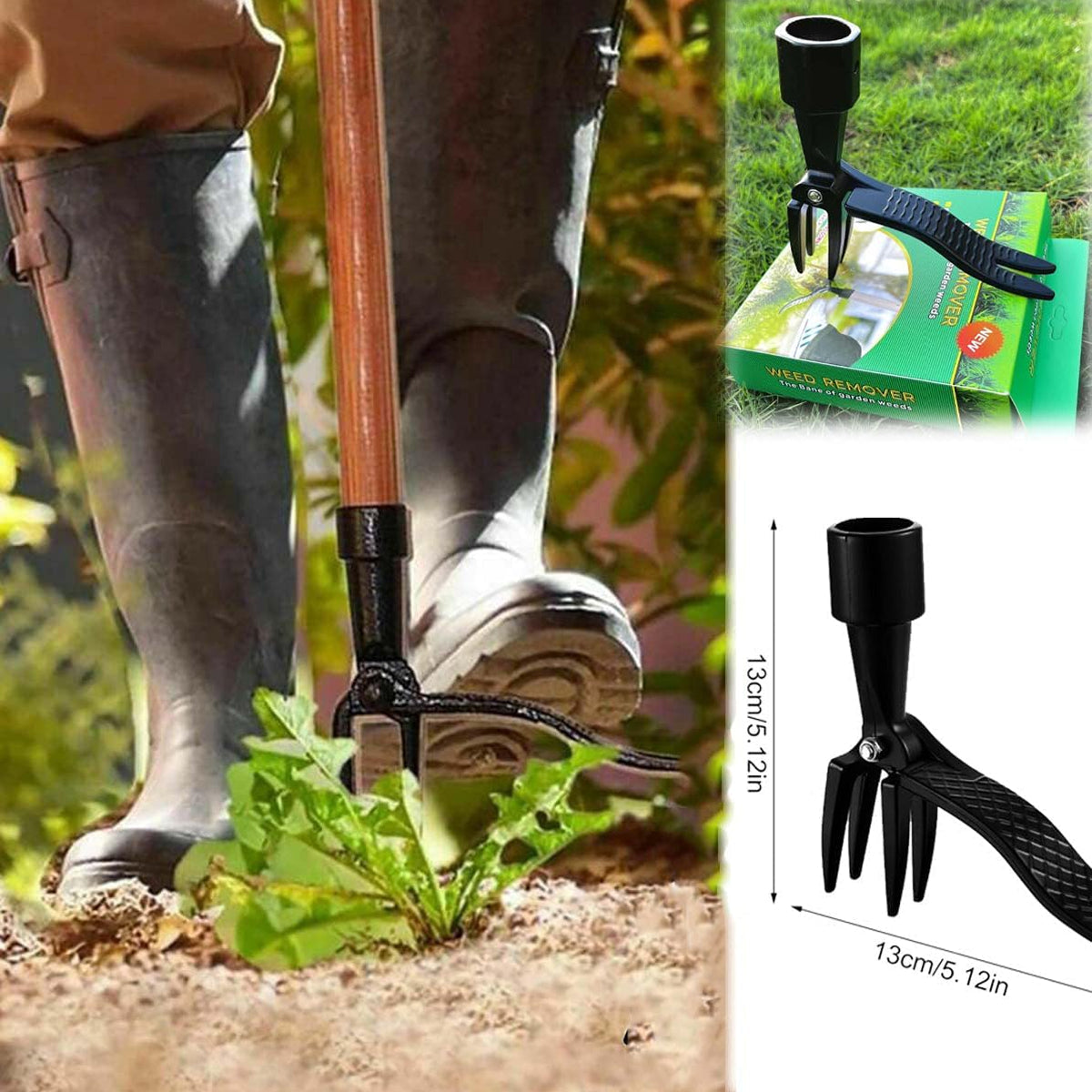 ZasJanee Stand-Up Weed Puller 40